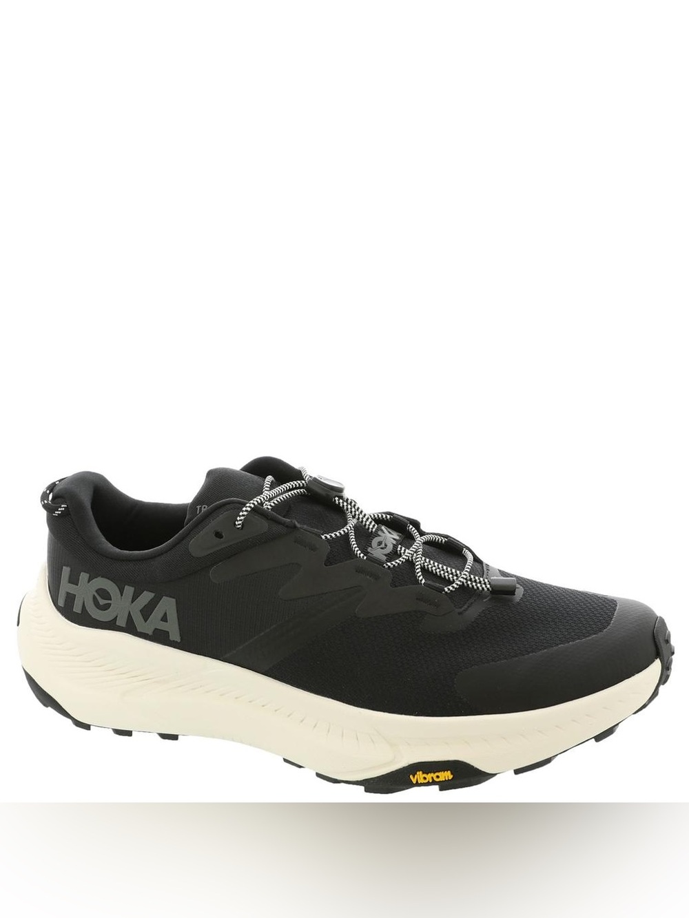 Hoka Women’s Black Athletic Shoe with Cream Midsole